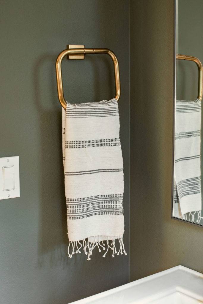 Restoration Hardware Towel Holder