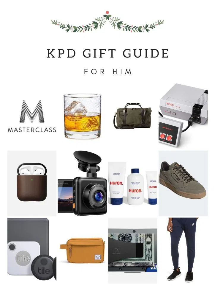 2019 Holiday Gift Guide for Him