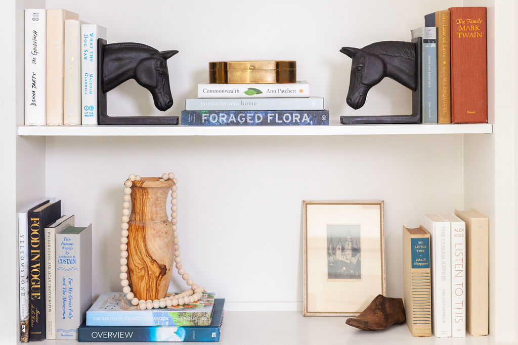 Styled Bookshelf Distance Design